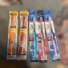 Ora2 & tuft24 歯ブラシ新品5本セット　ふつうのサムネイル