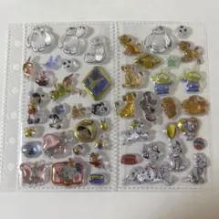 正規品　ディズニー　シール　プチドロ　プチドロップステッカー　おすそ分け　立体