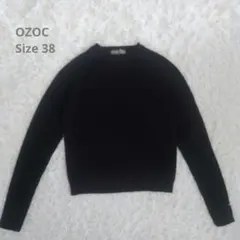 OZOC ニットカーディガン 黒 38のサムネイル
