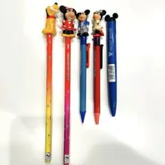 ミッキー　ミニー　プルート　筆記用具セット　ディズニーランド