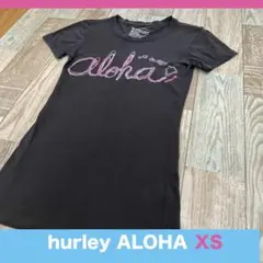 サーフ系人気の【Hurley ハーレー 】レディース 半袖　ALOHA XSのサムネイル