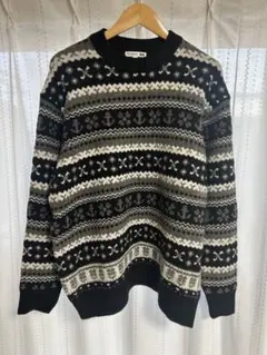 ユニクロ　JWAnderson スフレヤーンフェアアイルセーター