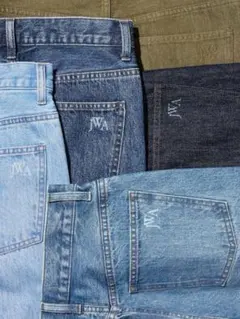 ユニクロ JWアンダーソン ストレートジーンズ 65ブルー 23インチ