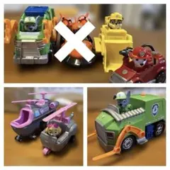 パウパトロール フィギュア5＆ビークル 6点セット