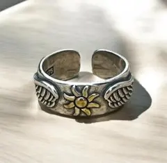 シルバー リング S925 太陽 ヴィンテージ メキシカンジュエリー　アメリカン
