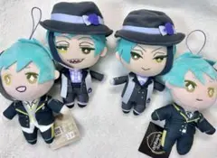 ツイステ オクタヴィネル ジェイド フロイド マスコット ぬいぐるみ