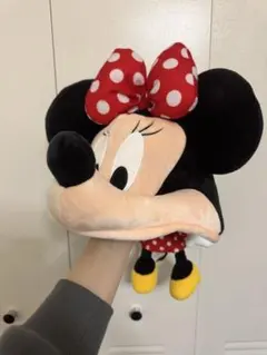 ミニーマウス ぬいぐるみキャップ