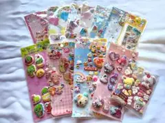 平成レトロ　カシャカシャシール　12個セット　平成女児
