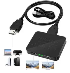 【新品】HDMI 分配器 1入力2出力4Kx2K@60Hz/3D/HD対応