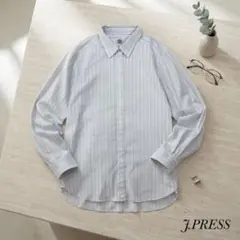 J.PRESS 長袖 ストライプ シャツ ブラウスのサムネイル
