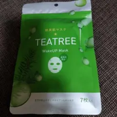 hada to kokoro　TEATREE WakeUP Mask 7枚入り