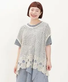 ハンドクロシェでベスト　AS KNOW AS olaca アズノウアズオオラカ