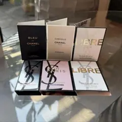 YSL CHANEL 香水 サンプル 6種類セットのサムネイル