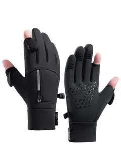 裏起毛 防風 撥水 自転車 滑り止め 防寒グローブ アウトドアグローブ 釣り