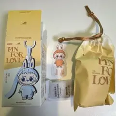 【ラブブ】POP MART PIN FOR LOVE 【J】キーホルダー