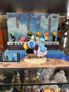 ワンピースワールドコレクタブルフィギュア　仲間の印だ！　アクリルスタンド　背景