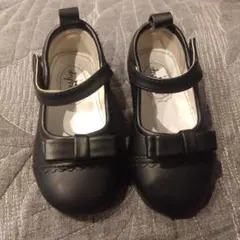 フォーマルシューズ　子供用　黒　15センチ