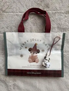 リルリンリン_カプセルトイディズニー・クリスマス&手持ちバッグ