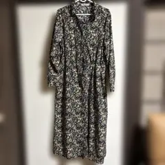 chocol raffine robe 花柄 シャツワンピース