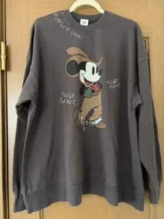 ディズニー　ミッキー　ウエスタン　トレーナー　mylittlewonder