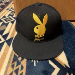 PLAYBOY ベースボールキャップ ブラック