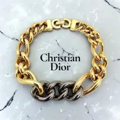 Christian Dior ヴィンテージ ブレスレット ドイツ製 コンビ