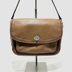 【美品】COACH /コーチ　ショルダーバッグ　ターンロック
