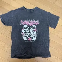 ROMWE スカルプリント 半袖Tシャツ ブラック XSのサムネイル
