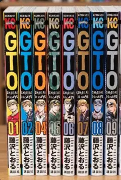 GTO 湘南14DAYS 全巻セット 01-09 藤沢とおる