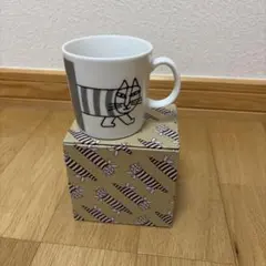 リサラーソン　マグカップ グレー　10月