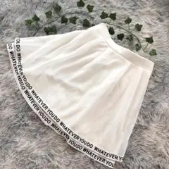 ✨美品/良品✨ WEGO BROWNY メッシュ フレアスカートミニ丈 サイズF