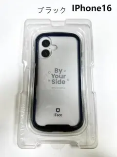 新品 iFace アイフェイス iphone16 ケース スマホケースブラック