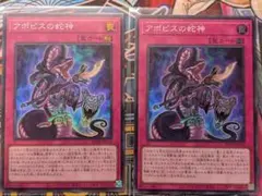 遊戯王　アポピスの蛇神　スーパーレア　2枚