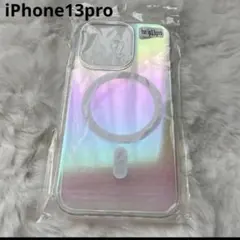 iPhone 13 proオーロラ クリア カバー 韓国 かわいい おしゃれ