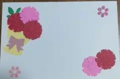 母の日カード・オーダー受付てます。 （ハガキサイズ１枚）