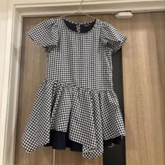 ギンガムチェック 半袖ワンピース　100㎝