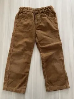 コーデュロイ長ズボン 100cm ブラウン