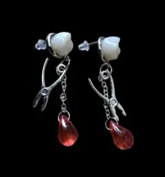 桜*パ様 歯　tooth　ピアス