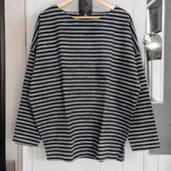INED イネド ボーダーカットソー コットン100 XL