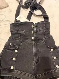 andmary Nicola ribbon denim allinone - メルカリ