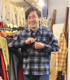 【としみつ着用】ペンドルトン 70s ボードシャツ シャドウチェック XL 古着