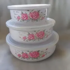 Fujii ローズアベニュー　サラダボール　16cm 　20cm　 24cmのサムネイル
