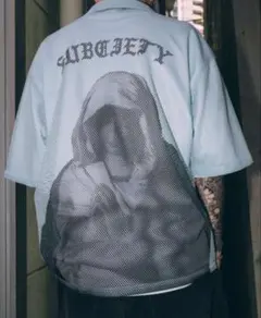 2025年　Subciety Hexagonal mesh shirt Mのサムネイル