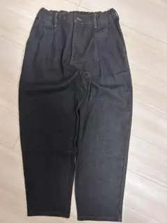 超極太　バギーデニム リジットデニム テーパードデニム