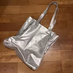 希少 正規品 UN3D ORIGAMI TOTE BAG シルバー トートバッグのサムネイル
