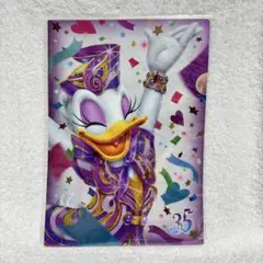 ディズニーランド　35周年　クリアファイル　デイジー　ディズニーリゾート