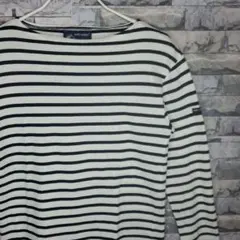 【美品！】SAINT JAMES セントジェームス ストライプ長袖Tシャツ T3
