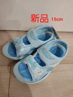 新品　ムーンスター　サンダル　15cm　女の子のサムネイル