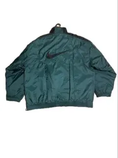 激レアNike 銀タグ　ハーフジップアノラックLサイズ ダークグリーン