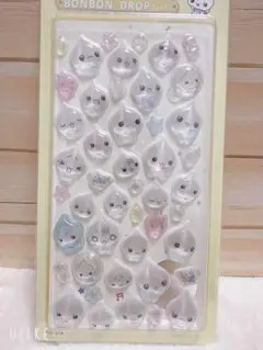 ボンボンドロップシール風♡硬いシール♡みるみるちゃん